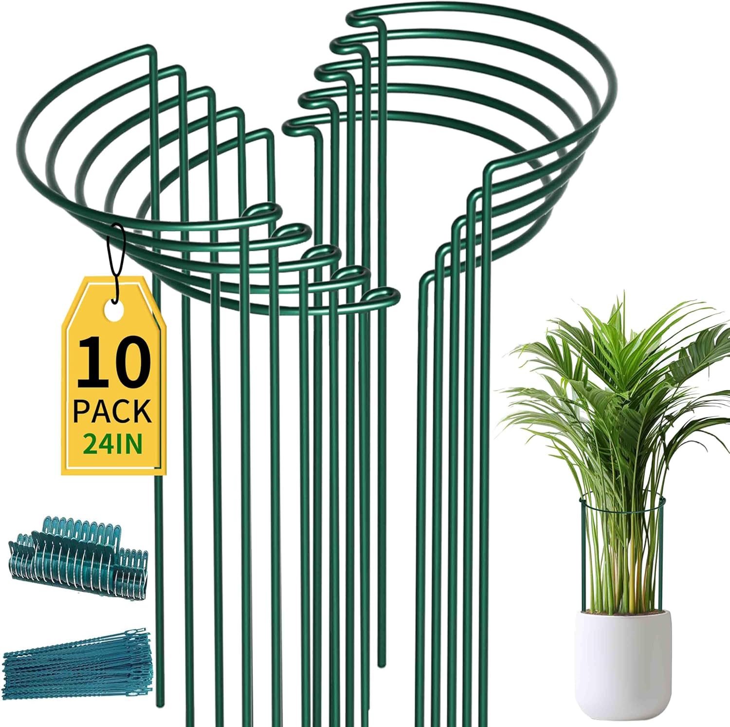 Heavy Duty Plant Support Stakes for Strong Growth and Stability