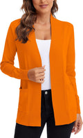 Urban CoCo Women's Lightweight Open Front Knit Cardigan - Versatile in