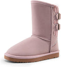 Cozy Faux Fur Kids Winter Boots by DREAM PAIRS for Snow Play