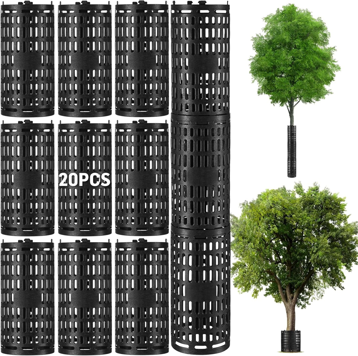 20PCS Plant and Tree Guard Protector for Effective Tree Safety