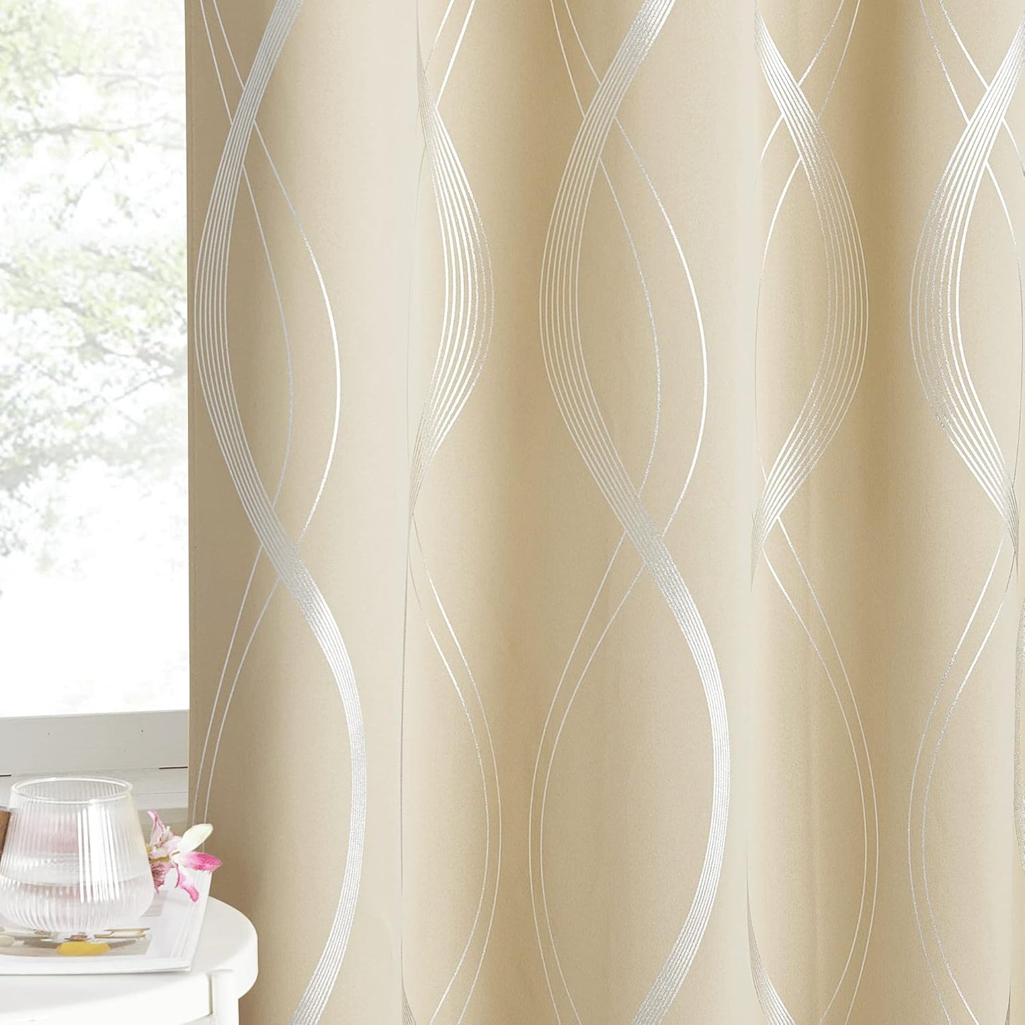 NICETOWN Room Darkening Curtains for Bedroom and Patio Doors