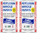 Psyllium Whole Husks Colon Cleanser 12 oz (Pack of 2) - Gentle