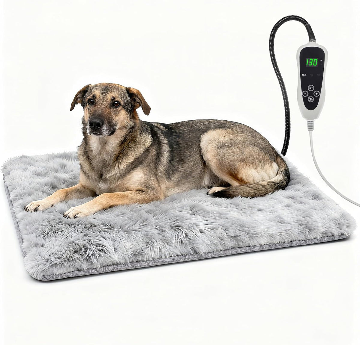 Dog Heating Pad with Smart Thermostat for Comfort and Safety