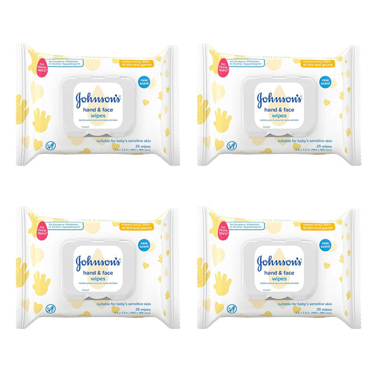 Johnson's Baby Sanitizing Cleansing Wipes, On-The-Go Protection