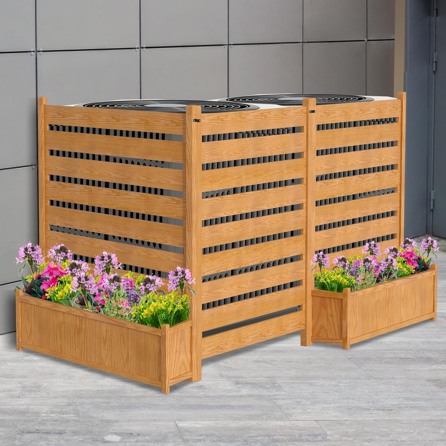 NAIZEA 3-Panel Outdoor Privacy Screen