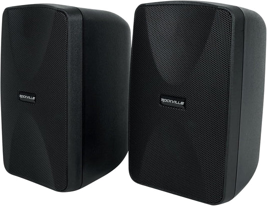 Rockville 70V Outdoor Wall Speakers - All-Weather Swivel