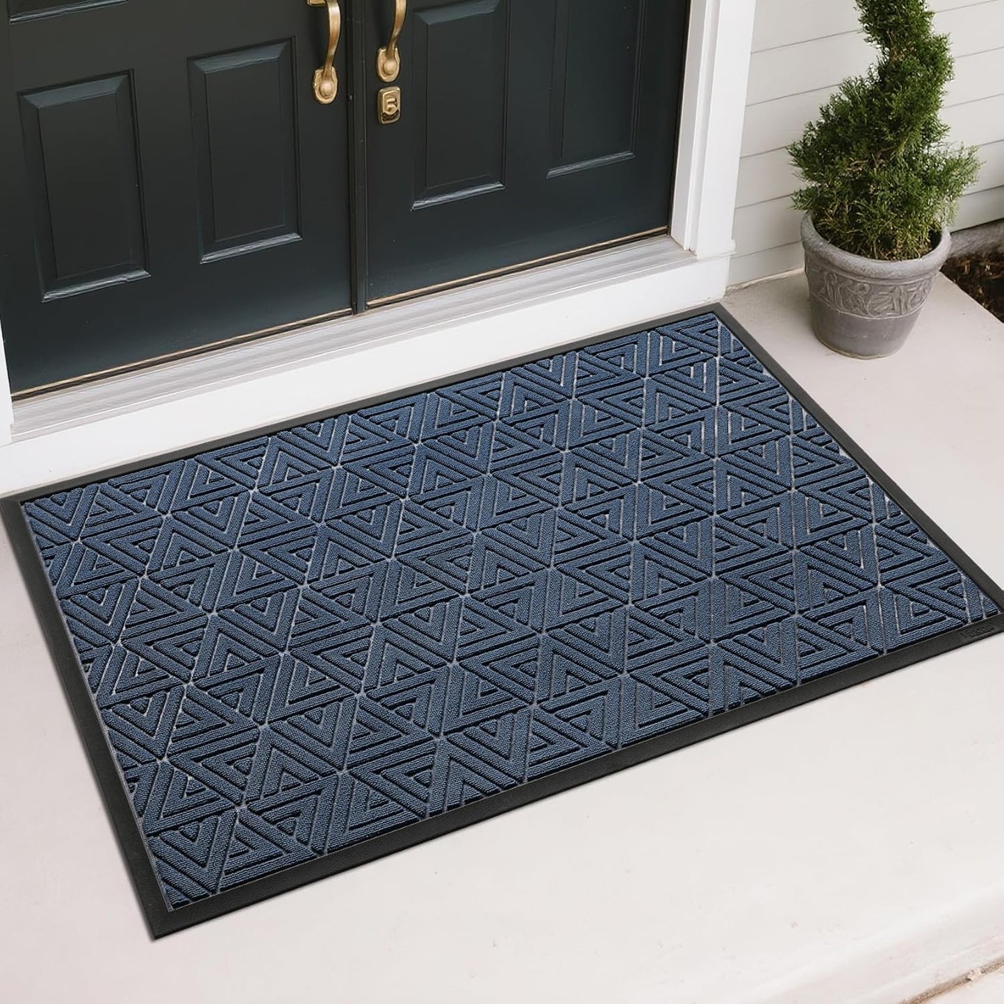 Yimobra Large Door Mat 47x32, All-Weather Non-Slip Welcome Mat