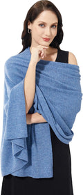Soft Cashmere Blend Wrap Chic Scarf Stole for Women - Extra Large in