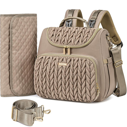 Tealari 4-in-1 Diaper Bag: Convertible & Waterproof