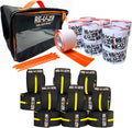Reusable Dust Barrier Zipper 12-Pack - Lockable, Low-Waste