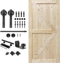 Unfinished British Brace Knotty Barn Door 42 in x 84 in - Custom Stain