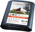 TEZONG Heavy Duty Waterproof Tarp 12x18ft for All Uses