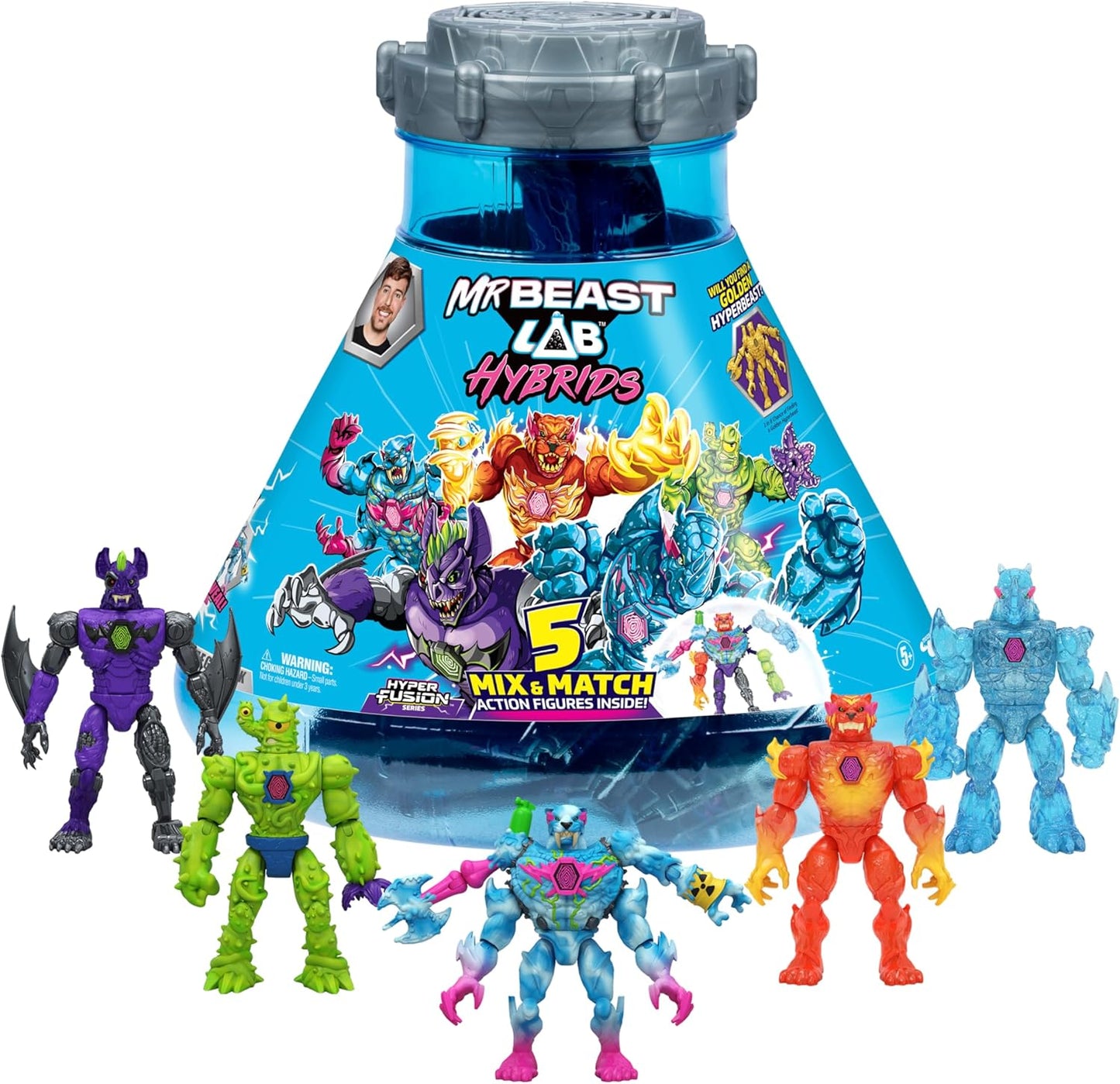 MRBEAST LAB Hybrids Mega Pack: Create Unique Action Figures