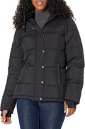 Women's Heavyweight Long-Sleeve Hooded Puffer Coat for Comfort