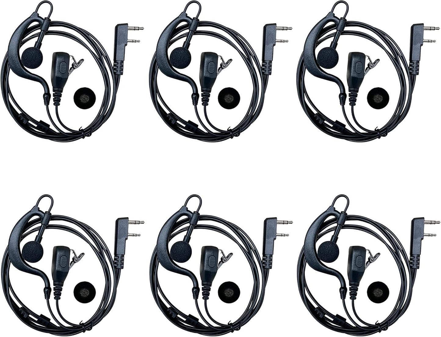 SHON Walkie Talkie Headset with Mic for Clear Communication