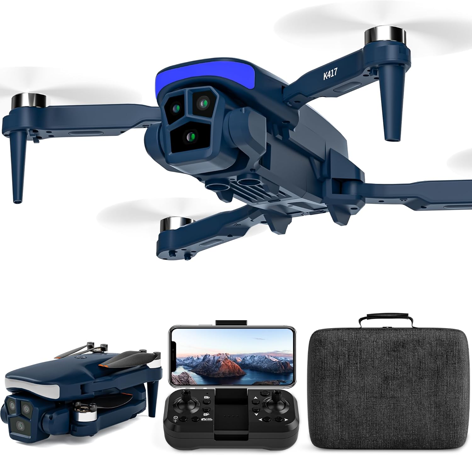 1080p HD Dual Camera Drone for Beginners