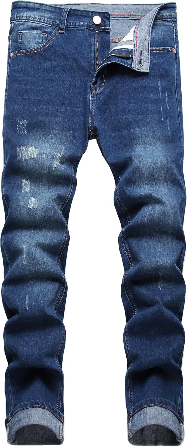 Men's Slim Fit Stretch Jeans for Comfort and Style in Denim