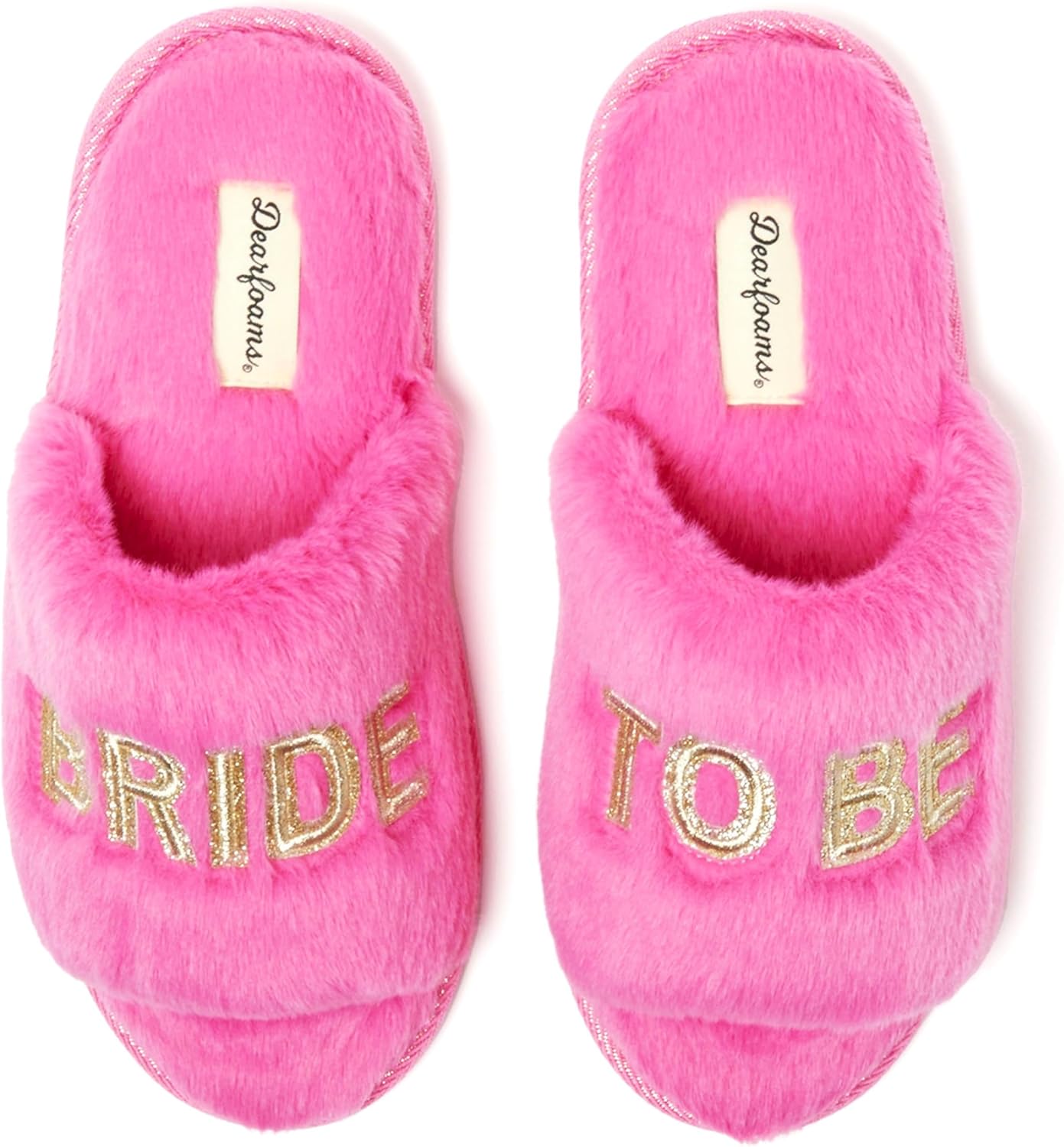 Matching Bridal Slippers for Wedding and Bachelorette Party Fun