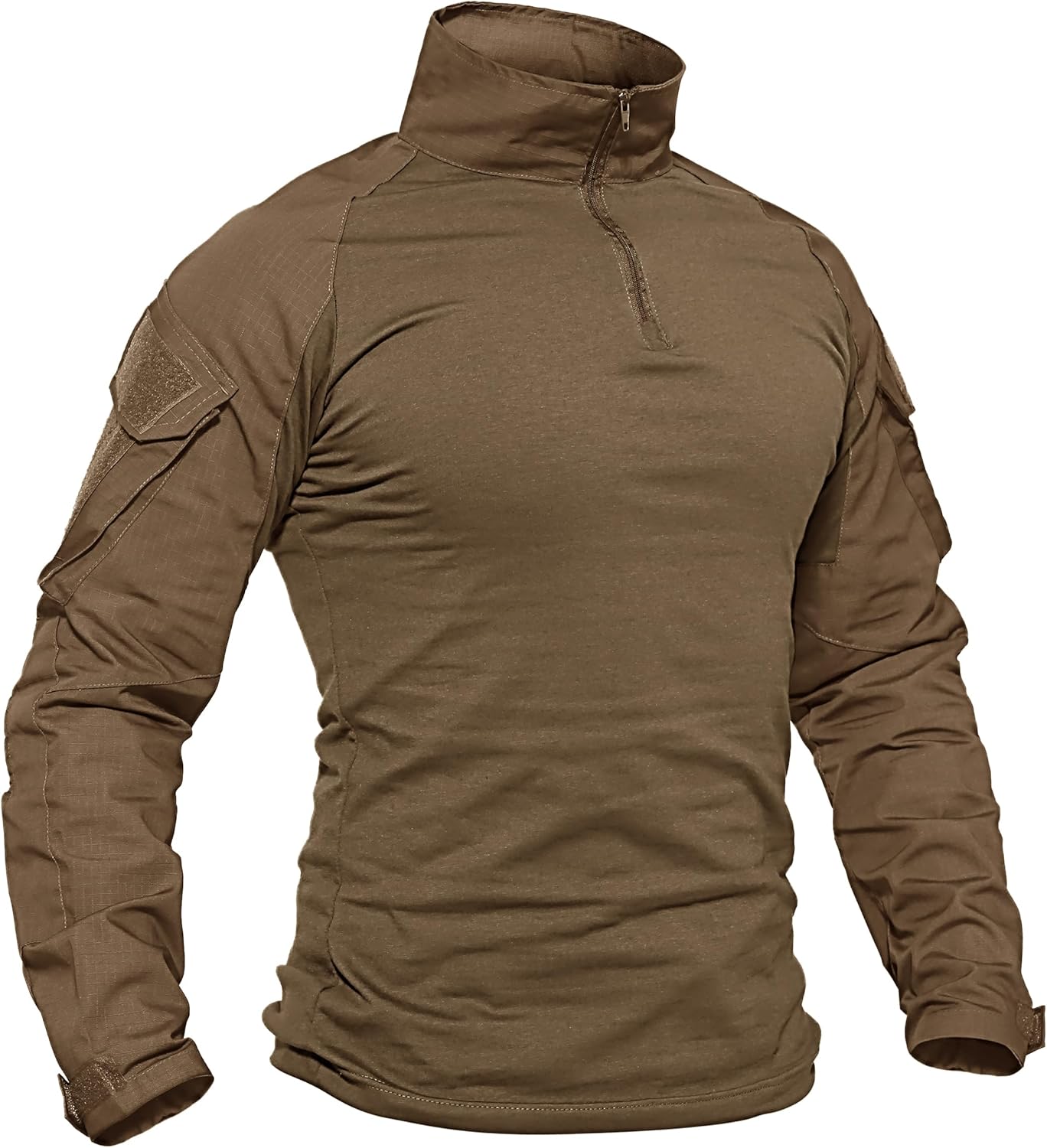 TACVASEN Men's Tactical Shirt: Combat Ready Long Sleeve Design