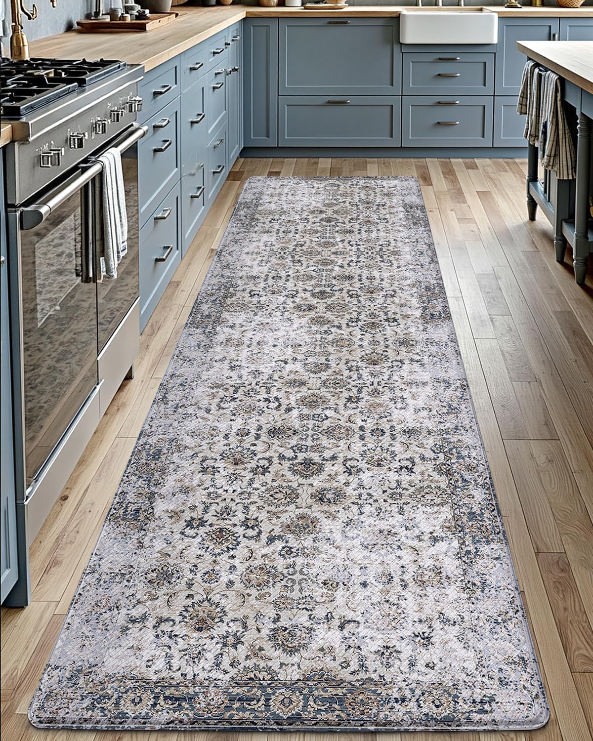 LUMI 2025 Upgraded Anti Fatigue Cushioned Kitchen Mat for Comfort