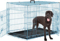48 Inch Extra Large Dog Crate for Medium Dogs - Double Door Foldable