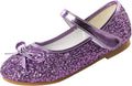 Little Girl's Sparkle Princess Party Dress Shoes - Low Heels