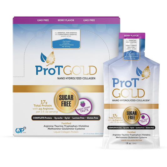 ProT Gold Liquid Collagen Protein Shot for Quick Recovery