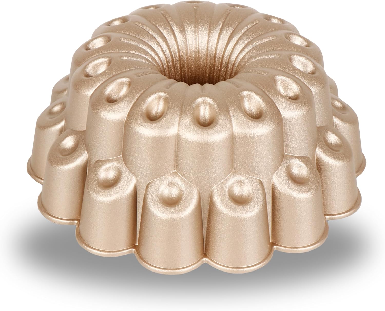 Baker's Secret Nonstick Fluted Cake Pan for Perfect Cakes