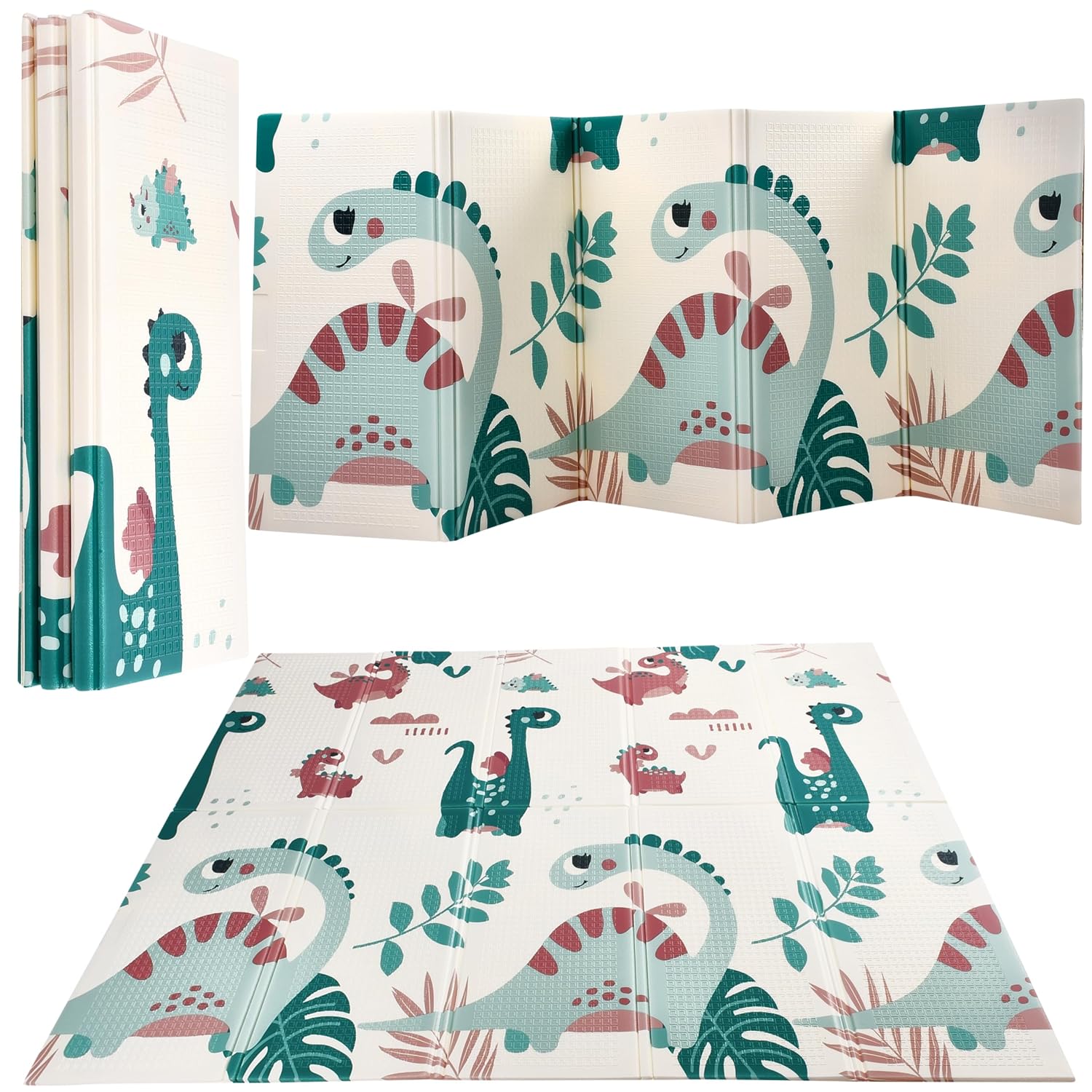 Reversible Tummy Time Mat for Infants - 78x52-Inch Play Mat