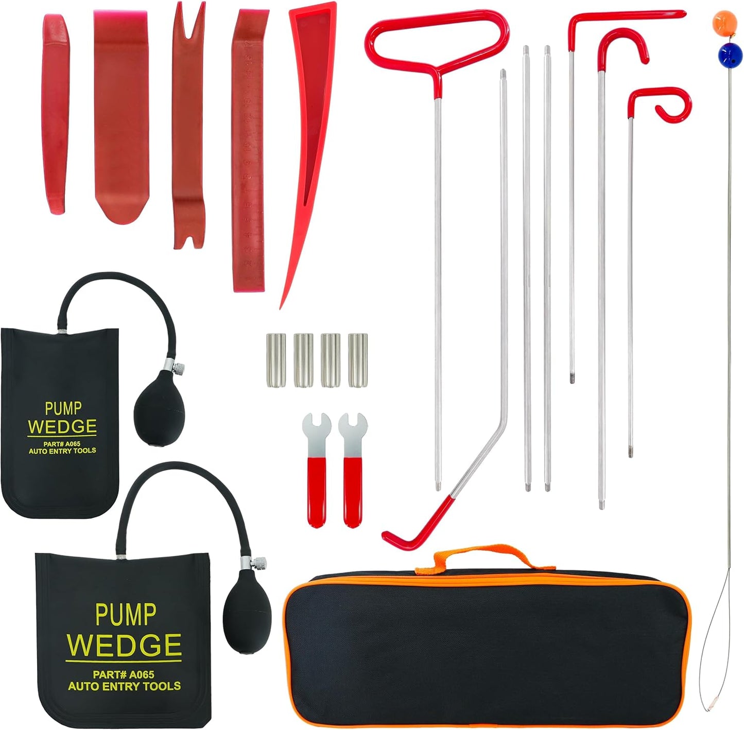 16PCS Stainless Steel Assorted 5th Wheel Pin Puller Tools Set