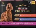 Purina Pro Plan Sensitive Skin and Stomach Wet Dog Food - Variety Pack