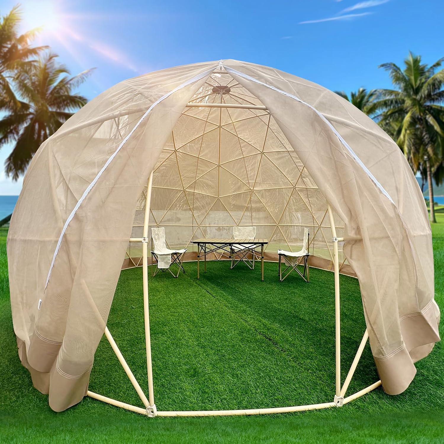 12ft Sunshade Dome for Ultimate Garden Comfort