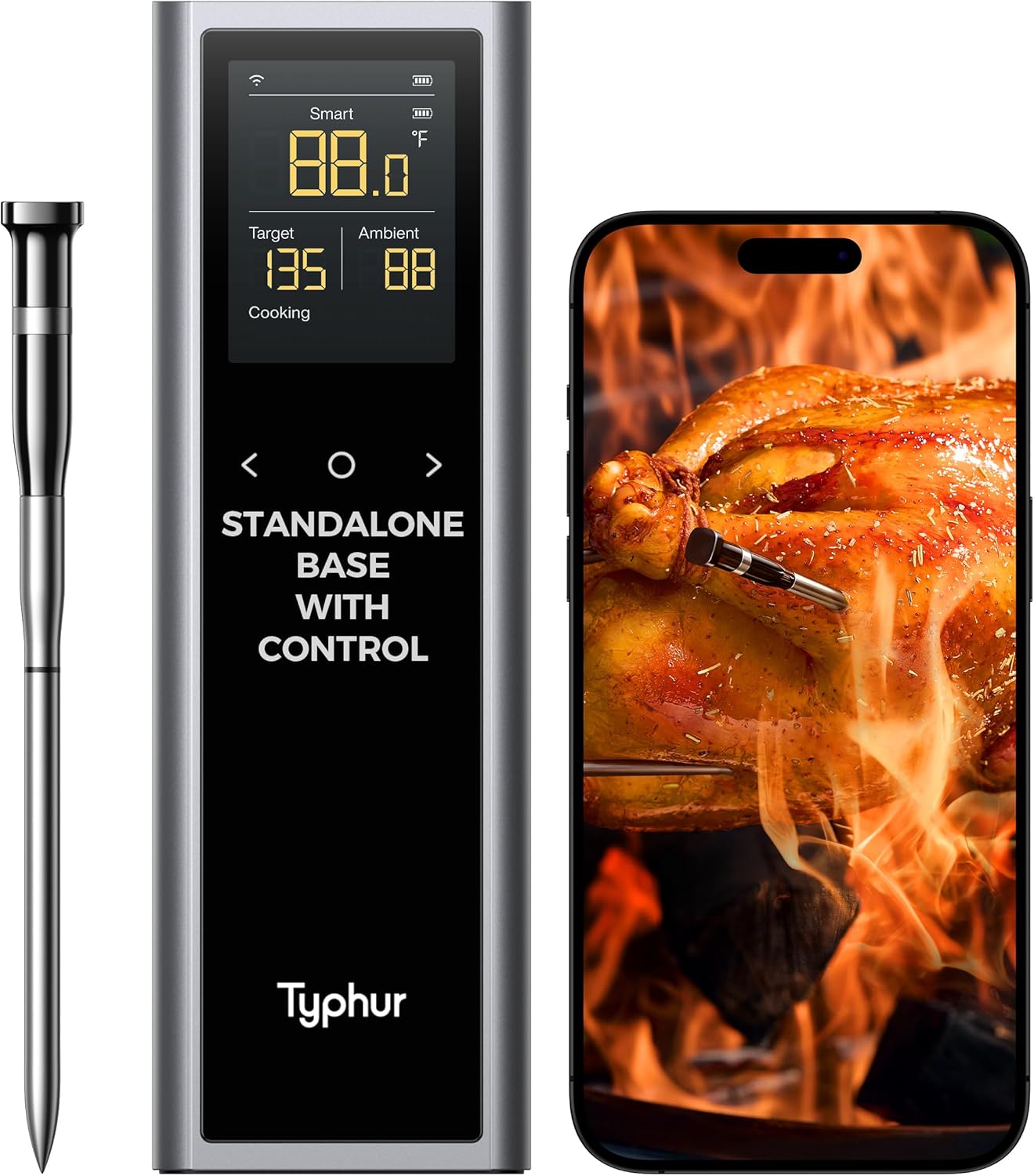 Typhur Smart Meat Thermometer: Strong Signal, Ultimate Control