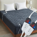 King Size Heated Mattress Pad Sherpa Electric Mattress Pad - Dual
