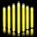 Glow Fever Glow in The Dark Sticks 100 ct 6in Bulk Pack - Long Lasting