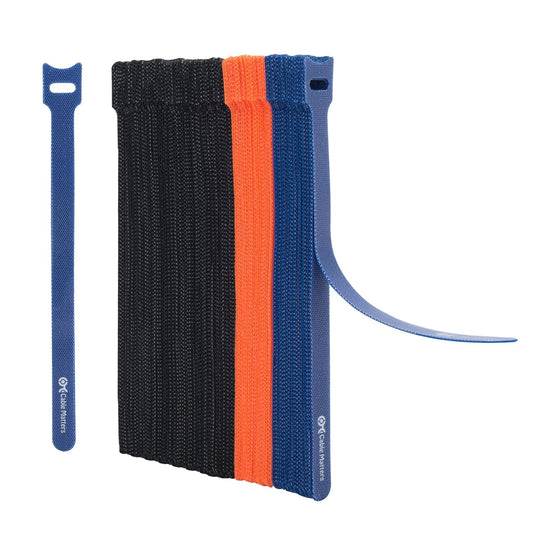 100-Pack Cable Ties - Strong 42 lbs Tensile Strength