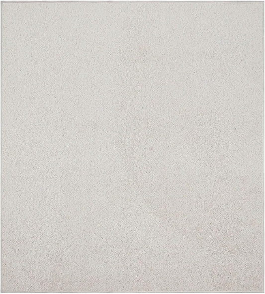 Pet Friendly Solid Color Area Rugs Off White - Perfect for Home