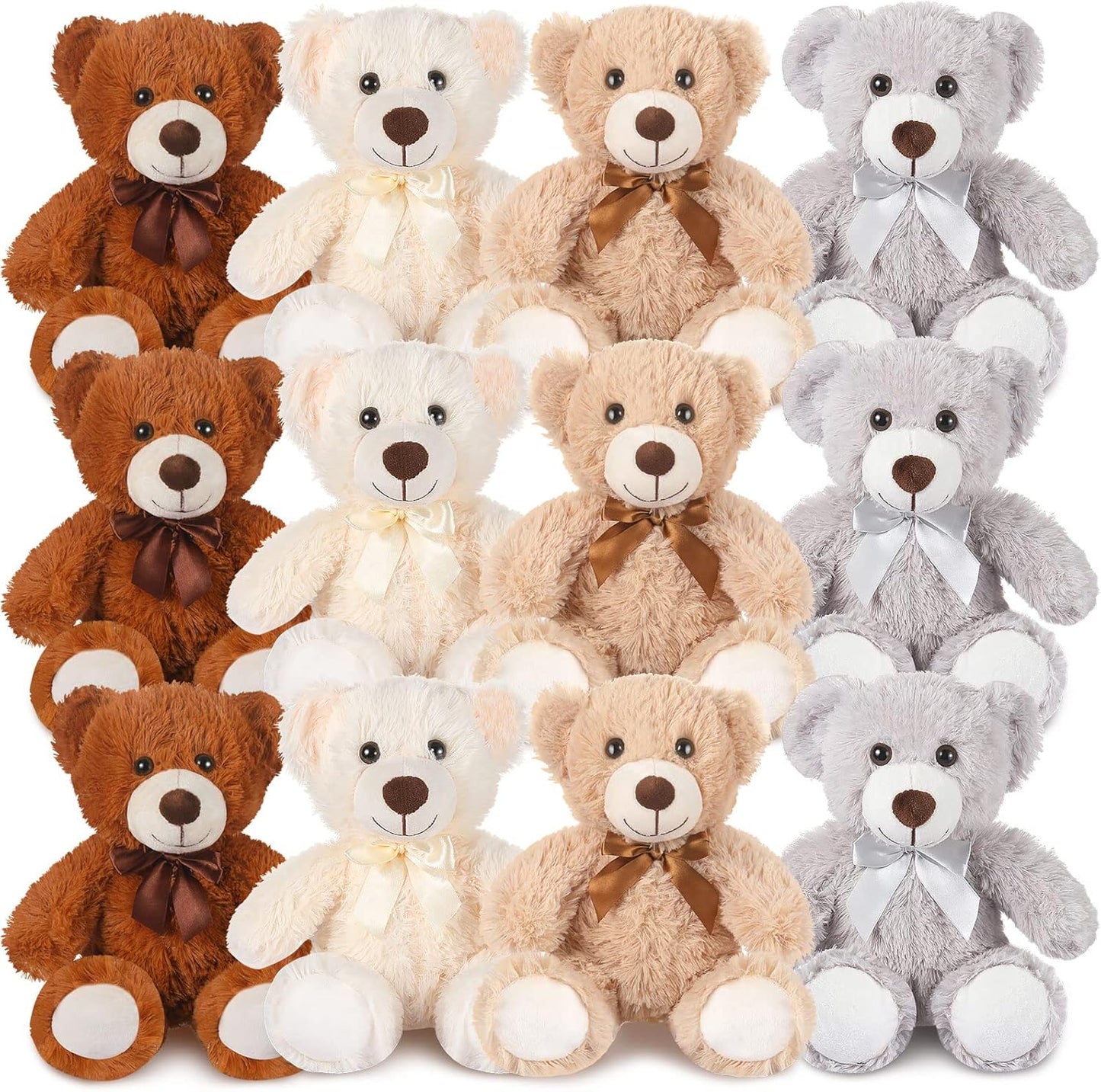 12 Pcs 14 Inch Bear Stuffed Animals for Graduation Gifts
