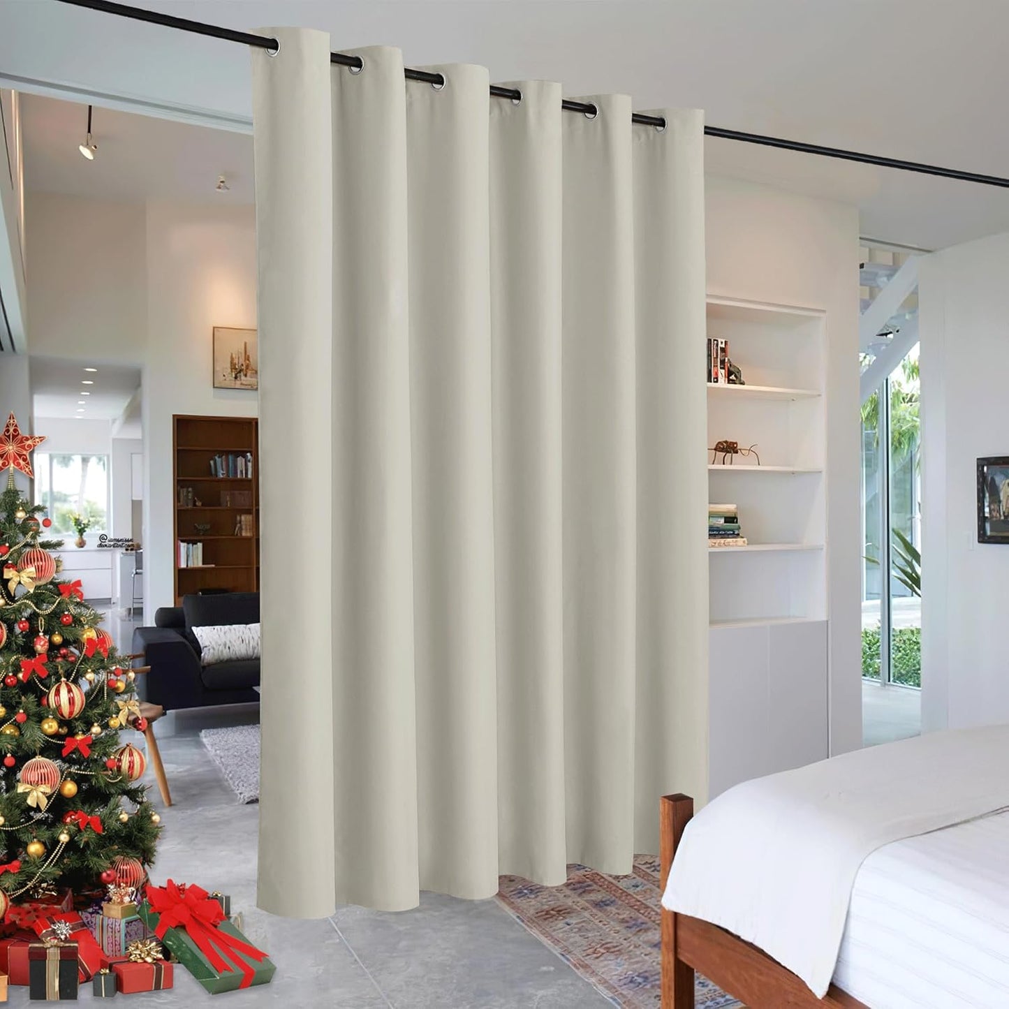RYB HOME Extra Wide Curtains for Room Separation and Privacy