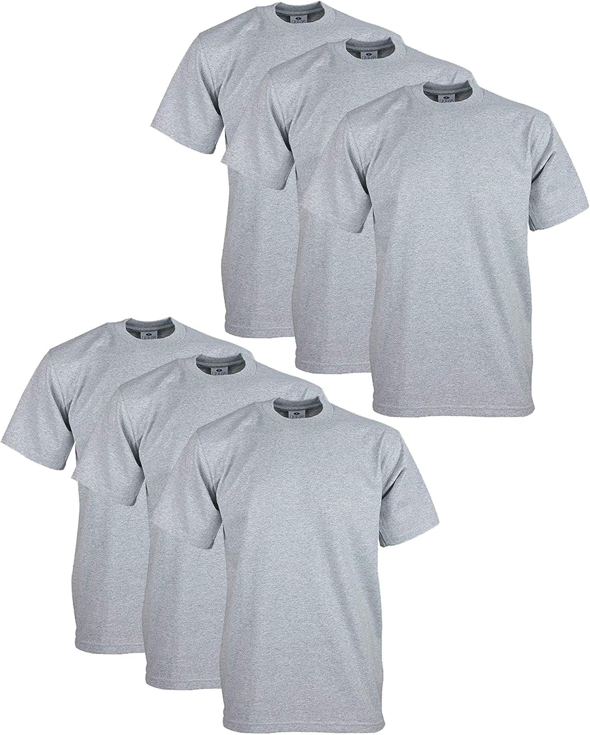 Pro Club Men's Heavyweight Cotton Short Sleeve Crew Neck T-Shirt