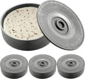 Tortilla Warmer 4 Pack 8.5 in with Lid - Multipack Taco & Pancake