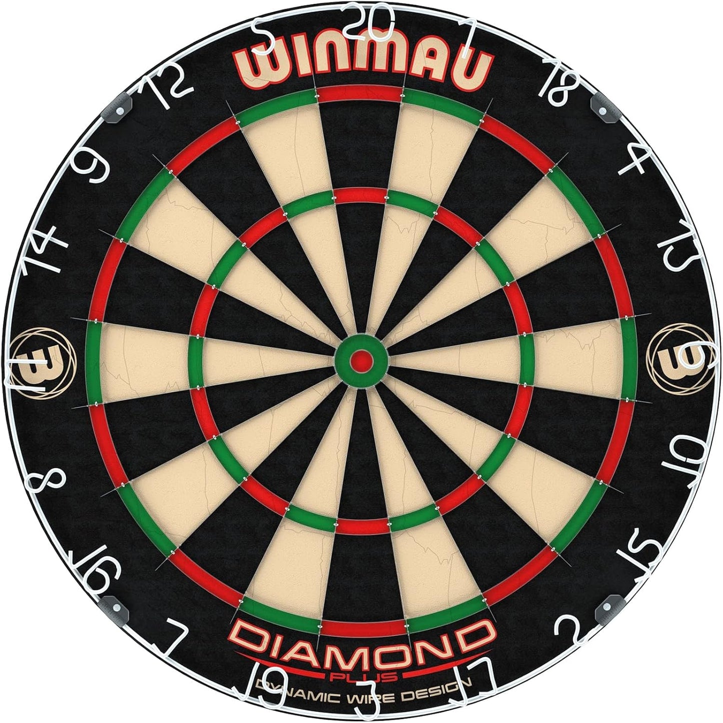 Winmau Diamond Plus Dart Board - Professional Quality Set