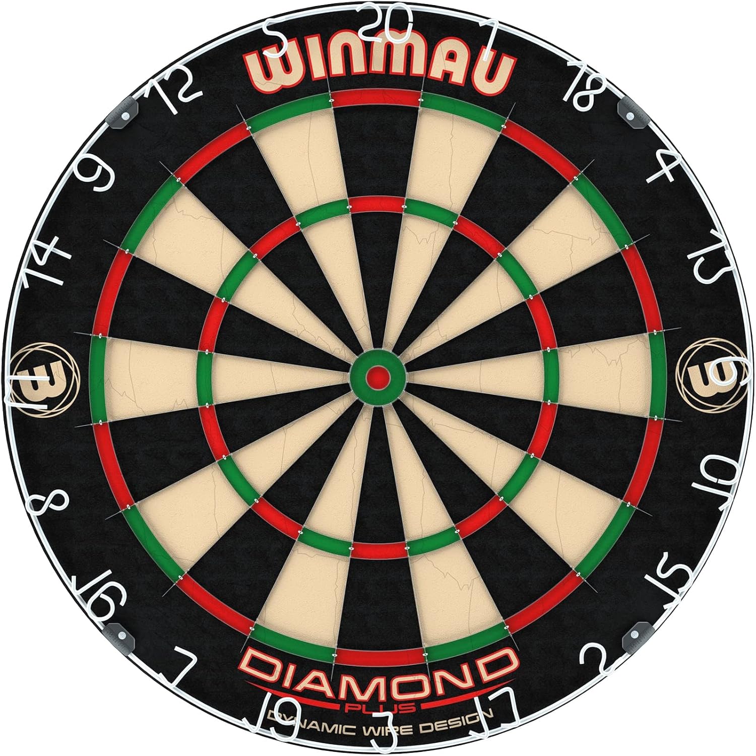 Winmau Diamond Plus Dart Board - Professional Quality Set