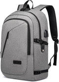 Large Travel Laptop Backpack 17in Water Resistant Anti-Theft - Big