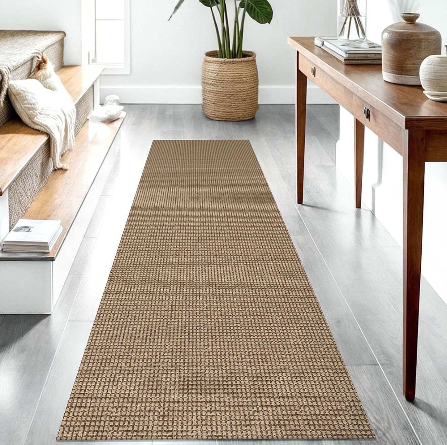 IOHOUZE Washable Runner Rug 2.6x8 for Hallway and Kitchen