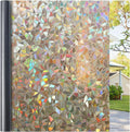 Haton Window Privacy Film Stained Glass Rainbow Film - Privacy & Light