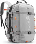 Tolaccea Travel Laptop Backpack - Expandable 40L-50L Carry On