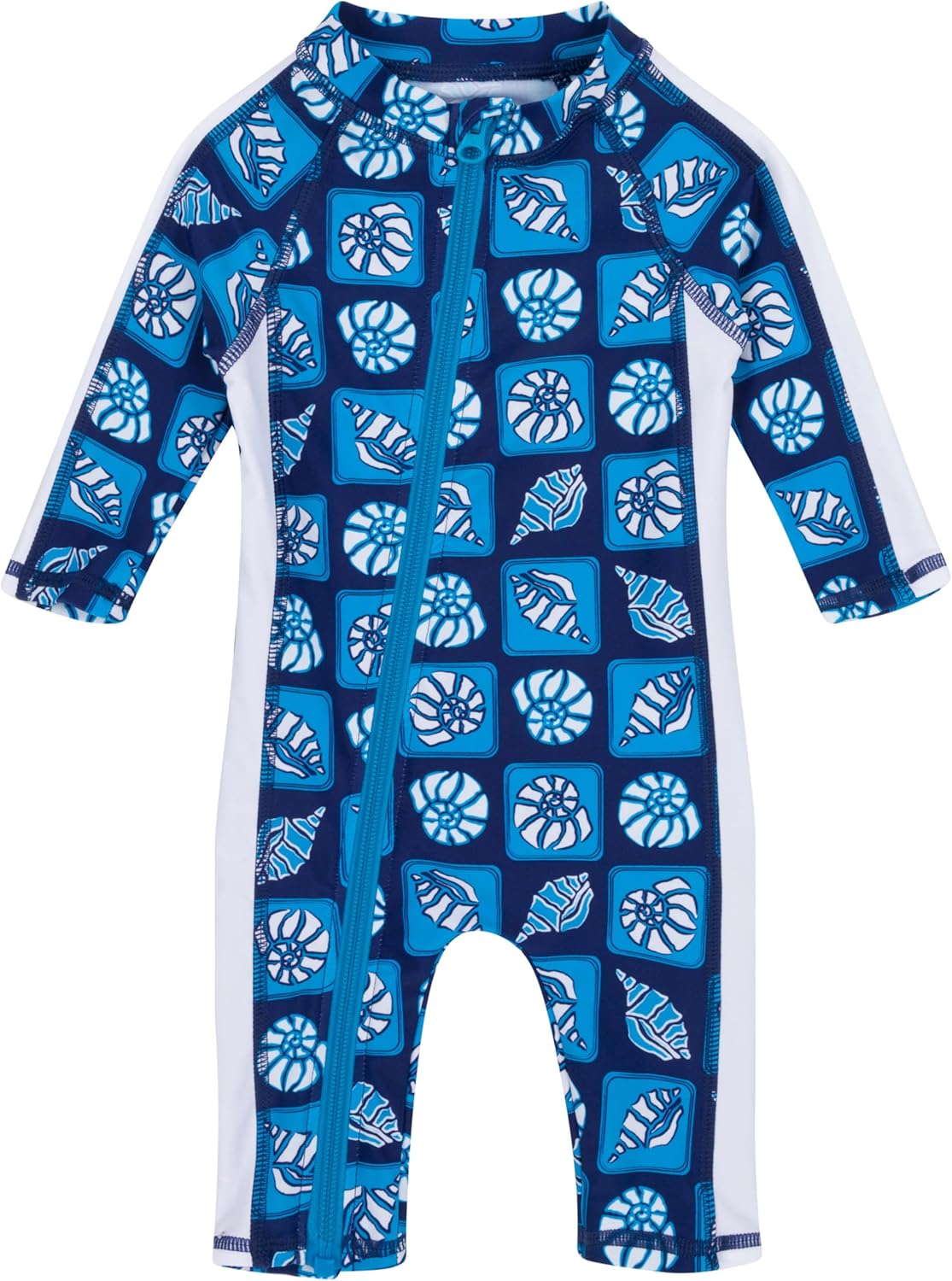 SwimZip Girls' Long-Sleeve UPF 50+ Swimsuit for Sun Protection