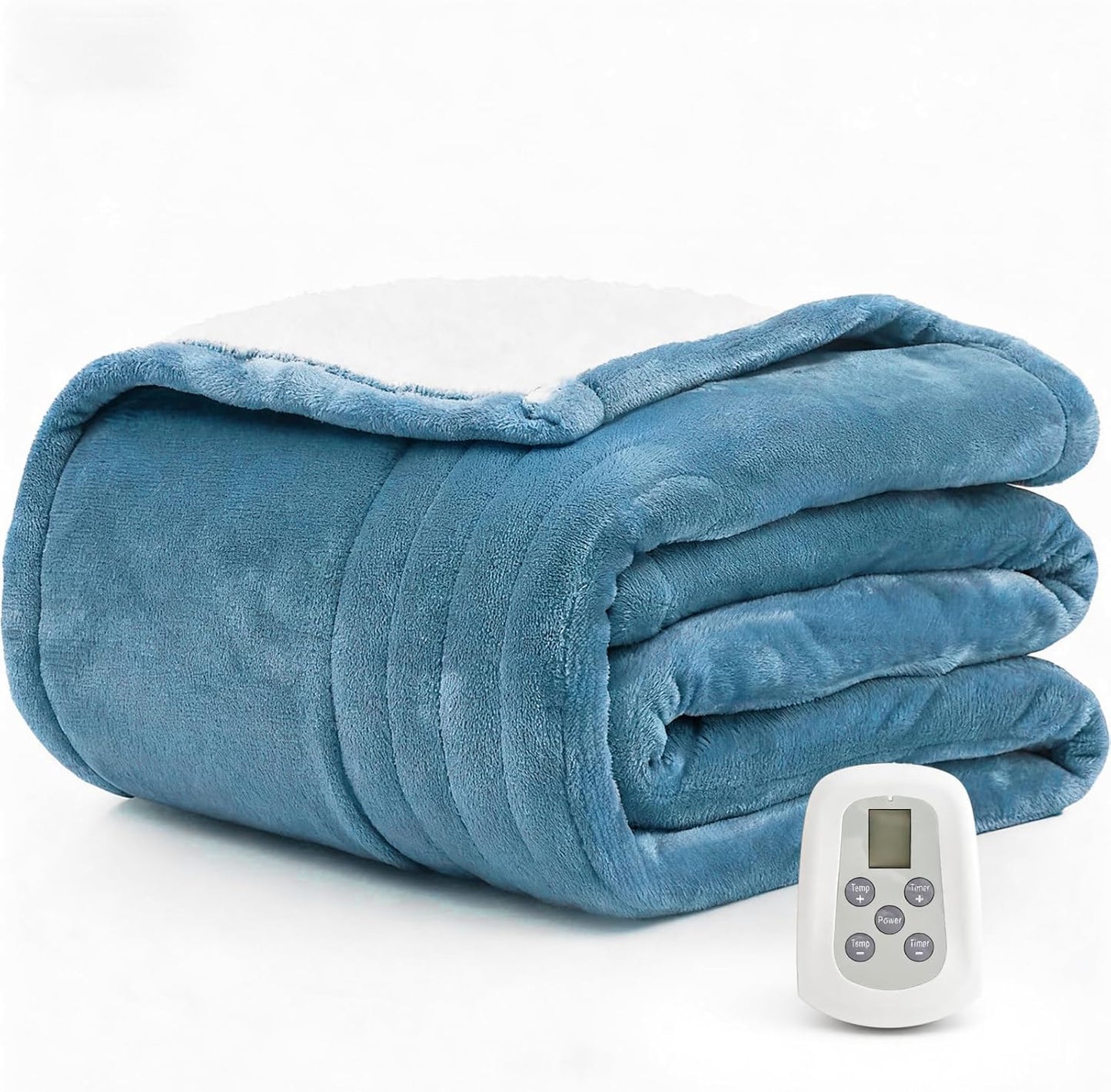 Heated Blanket Electric Blanket Twin 62x84 Fast Heating Comfort