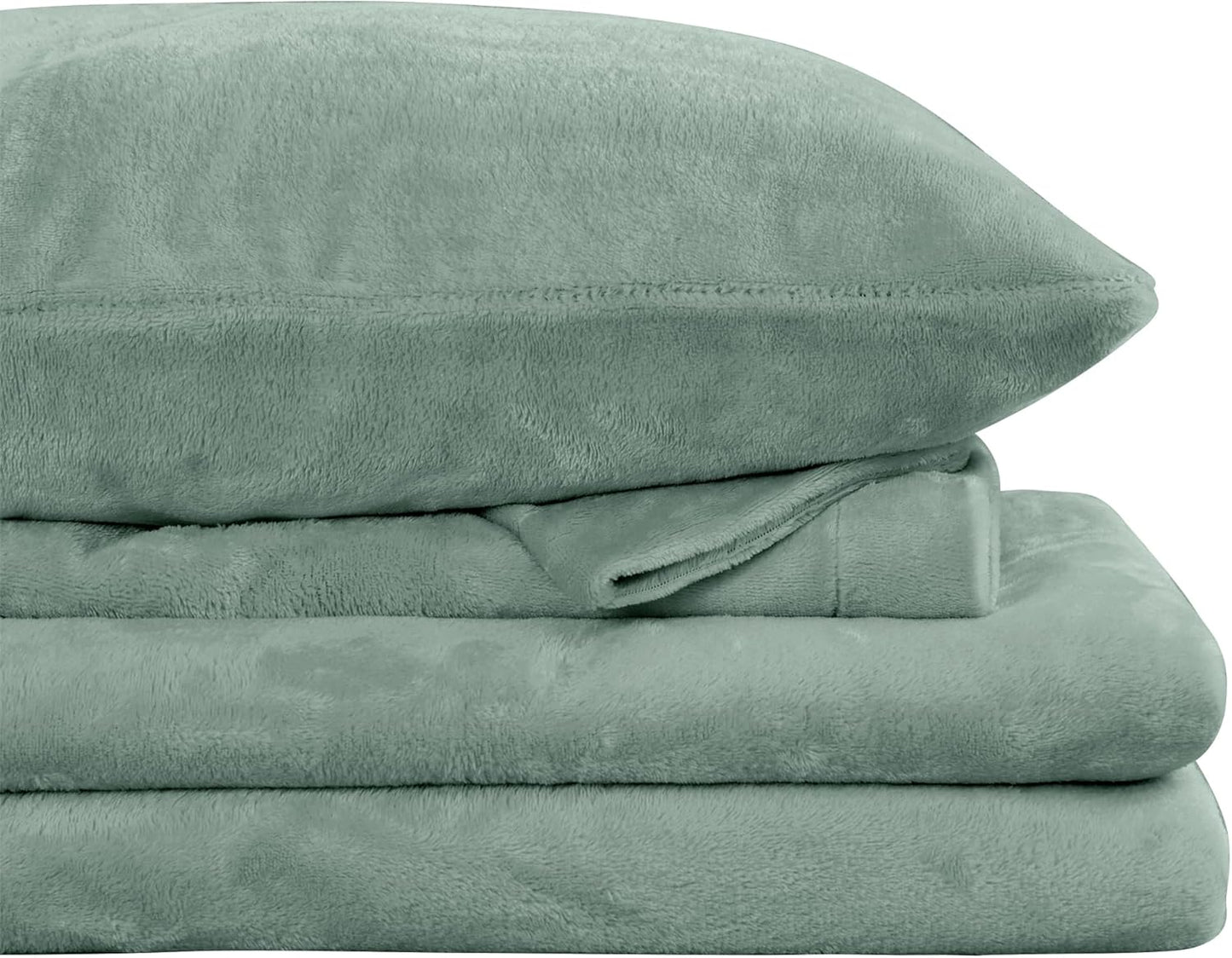 Viviland Plush Micro Fleece Bed Sheet Set for Ultimate Comfort